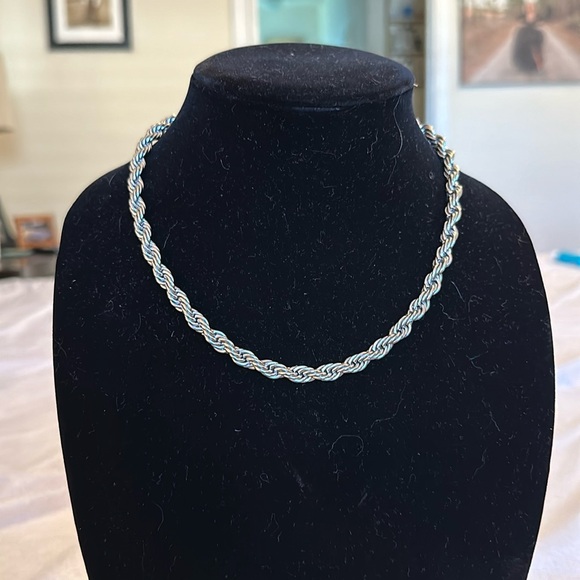 Sterling Silver Rope Chain - Picture 1 of 2